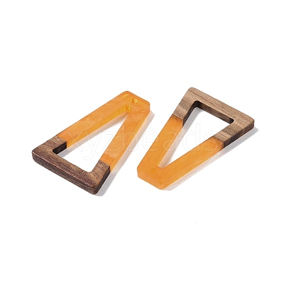 Resin & Wood Pendants WOOD-F015-10E-1