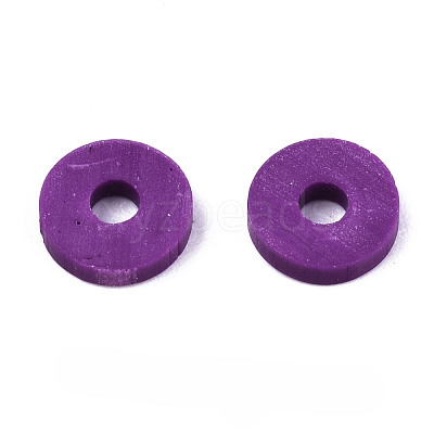Handmade Polymer Clay Beads CLAY-Q251-8.0mm-99-1