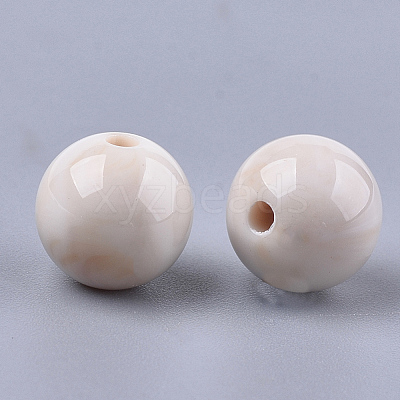 Acrylic Beads OACR-S029-060C-04-1