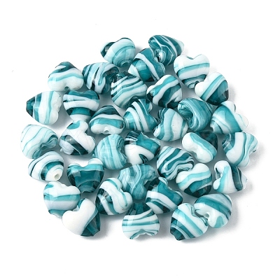 Handmade Lampwork Beads Strands LAMP-YW0002-02H-1