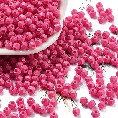 Baking Paint Glass Seed Beads SEED-A032-02M-1