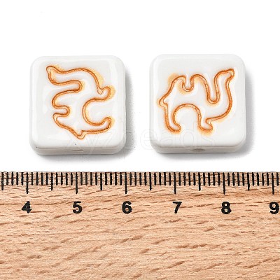 Handmade Porcelain Beads PORC-Z004-02C-1