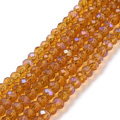 Electroplate Glass Beads Strands LS-EGLA-A034-T8mm-L01-1