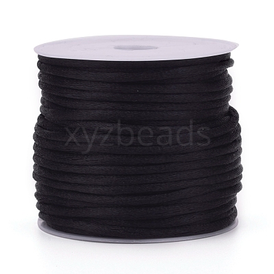 Nylon Satin Rattail Cords X-NWIR-L006-1mm-02-1
