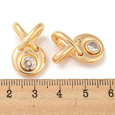 Brass Pendants KK-R152-17G-1