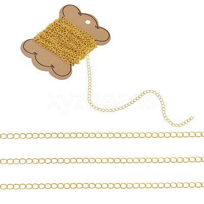5M Brass Curb Chains CHC-TADJ0001-03G-1