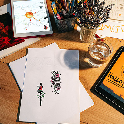 Custom PVC Plastic Clear Stamps DIY-WH0448-0054-1