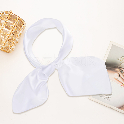 Detachable Satin Lady's Scarf AJEW-WH20072-79C-1