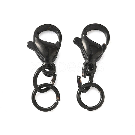 304 Stainless Steel Lobster Claw Clasps STAS-K313-01C-EB-1