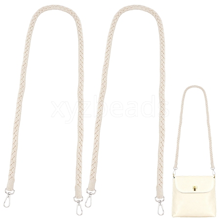 2Pcs Imitation Leather Twist Knitting Cord Mobile Straps FIND-CP0003-73C-1