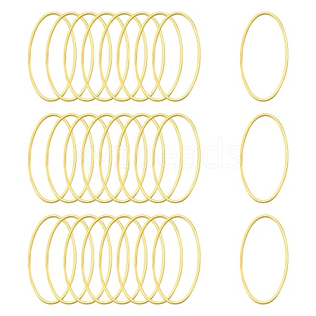 Brass Linking Rings EC020-G-1