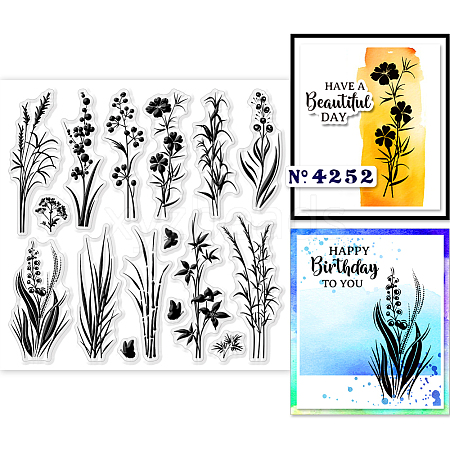 PVC Plastic Stamps DIY-WH0372-0113-1