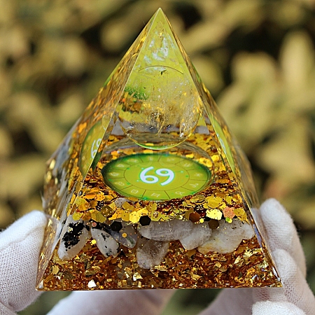 Orgonite Pyramid Resin Energy Generators PW-WG82346-09-1