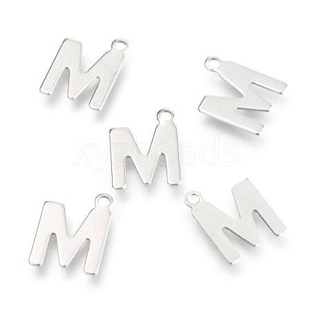 Non-Tarnish 201 Stainless Steel Charms STAS-C021-06P-M-1