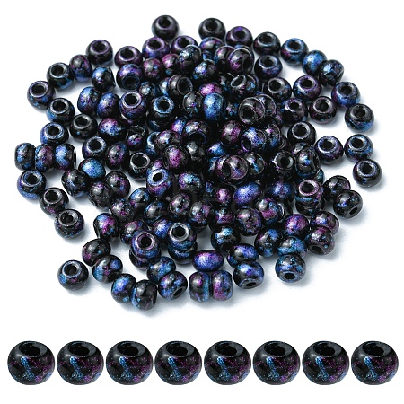 6/0 Opaque Glass Seed Beads SEED-YW0002-13I-1