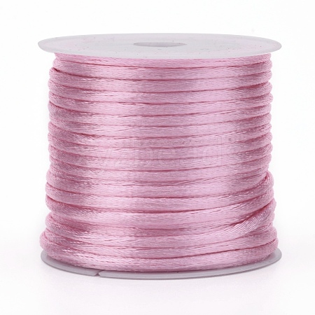 Nylon Satin Rattail Cords NWIR-L006-2mm-20-1