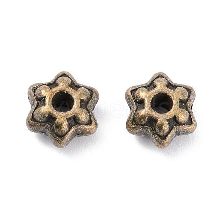 Tibetan Silver Spacer Beads MLF1057Y-NF-1