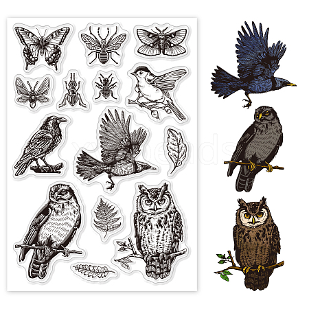 Custom PVC Plastic Clear Stamps DIY-WH0448-0664-1