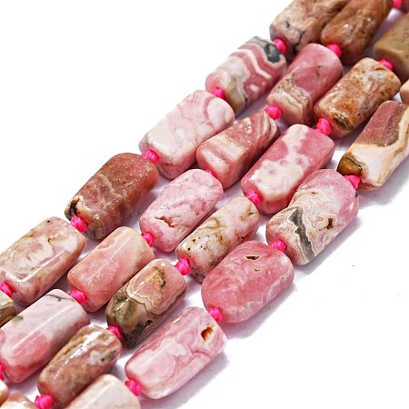 Natural Argentina Rhodonite Beads Strands G-O170-126-1