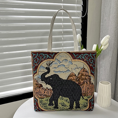 Canvas Embroidery Shoulder Bags PW-WGFF4C3-10-1