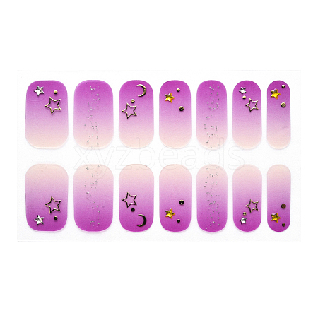 Full Cover Nombre Nail Stickers MRMJ-S060-ZX3111-1