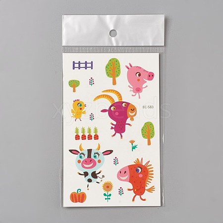 Removable Temporary Tattoos AJEW-WH0061-B28-1