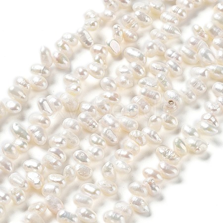 Natural Cultured Freshwater Pearl Beads Strands PEAR-E019-05-1