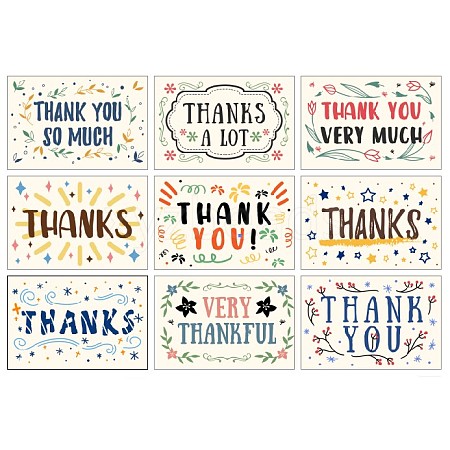 Thank You Theme Cards DIY-WH0205-001-1