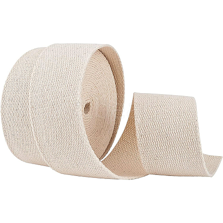 Polyester-Cotton Flat Ribbon OCOR-WH0074-23-1