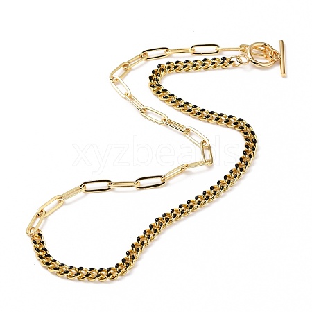 Chain Necklaces NJEW-JN03229-02-1