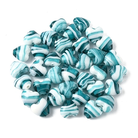 Handmade Lampwork Beads Strands LAMP-YW0002-02H-1