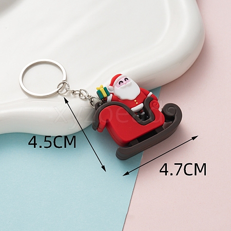 PVC Plastic Keychain PW-WG3A7B9-20-1