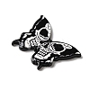 Printed Halloween Themed Acrylic Pendants X-OACR-L018-12C-2