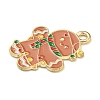 Christmas Theme Alloy Enamel Pendants ENAM-I060-01E-2