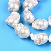 Natural Baroque Pearl Keshi Pearl Beads Strands PEAR-S019-05D-4