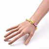 Handmade Polymer Clay Heishi Bead Stretch Bracelets BJEW-JB05076-03-5