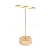 Aluminum Alloy T- Shape Earring Display Stand EDIS-WH0005-07G-A-1