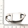 304 Stainless Steel Magnetic Clasps STAS-R140-15AS-02-3