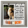 MDF Pet Photo Frames DIY-WH0525-016-1