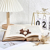 Wooden Thumb Page Holder AJEW-WH0077-119A-4