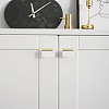 Rectangle Alloy Drawer Cabinet Door Knob Pull Handles STAS-WH0072-148-3