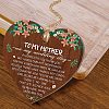 Heart with Word Wooden Hanging Plate HJEW-WH0037-006-6