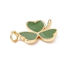 Brass Enamel Pendants KK-P217-03G-05-3