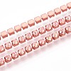 Iron Rhinestone Cup Chains CH-T006-05B-08-1