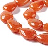 Natural Red Aventurine Beads Strands G-L242-11-4