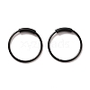 304 Stainless Steel Hoop Earrings STAS-Z037-02EB-1