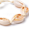 Adjustable Braided Bead Bracelets BJEW-JB05310-M-3