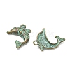 Tibetan Style Alloy Pendants AL-CBA8ABC-05-2