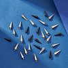 32Pcs 4 Style 2 Colors 304 Stainless Steel Pendants STAS-UN0026-37-5