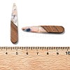 Resin and Walnut Pendants LS-FIND-R051-08C-3